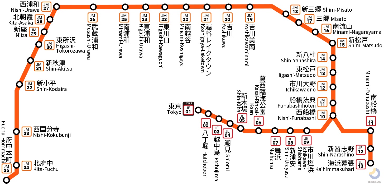 JR武蔵野線「西浦和」駅まで徒歩22分